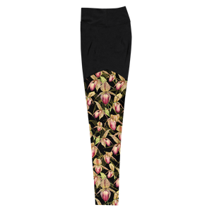 Rothschild Orchid Compression Sports Leggings