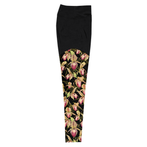 Rothschild Orchid Compression Sports Leggings