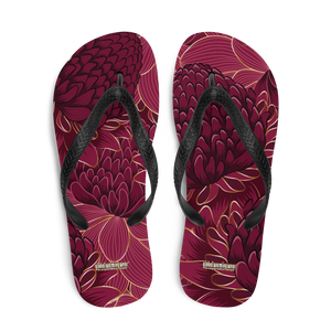 Red Ginger Flip-Flops