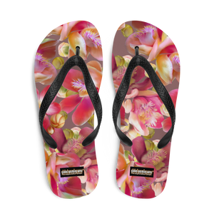 Cannonball Flower Flip-Flops