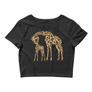 Giraffe 1 Women’s Crop Tee