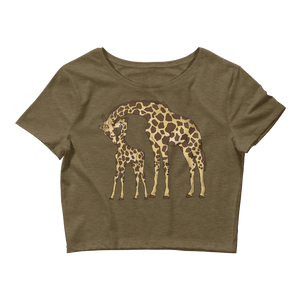 Giraffe 1 Women’s Crop Tee