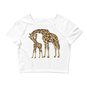 Giraffe 1 Women’s Crop Tee