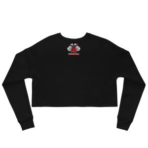 ProTraining Logo (Red) Women's Cropped Sweatshirt