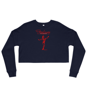 ProTraining Logo (Red) Women's Cropped Sweatshirt